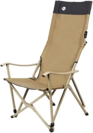Chair for Outdoors, Fishing with Foldable Backrest Camping Ultralight Aluminum Tube Seat Stool, Backpack Handrail Picnic Adults