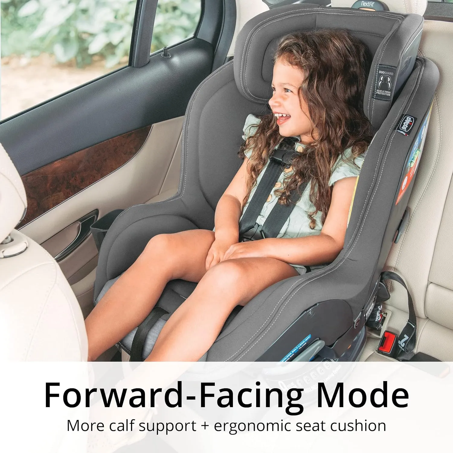 Chicco NextFit Max ClearTex Convertible Car Seat, Rear-Facing Seat for Infants 4-50 lbs., Forward-Facing Toddler Car Seat 22-65 lbs., Baby Travel Gear | Shadow/Black