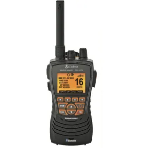 Cobra Marine DSC MR HH 600E VHF Hand Held VHF Floating Radio GPS Bluetooth