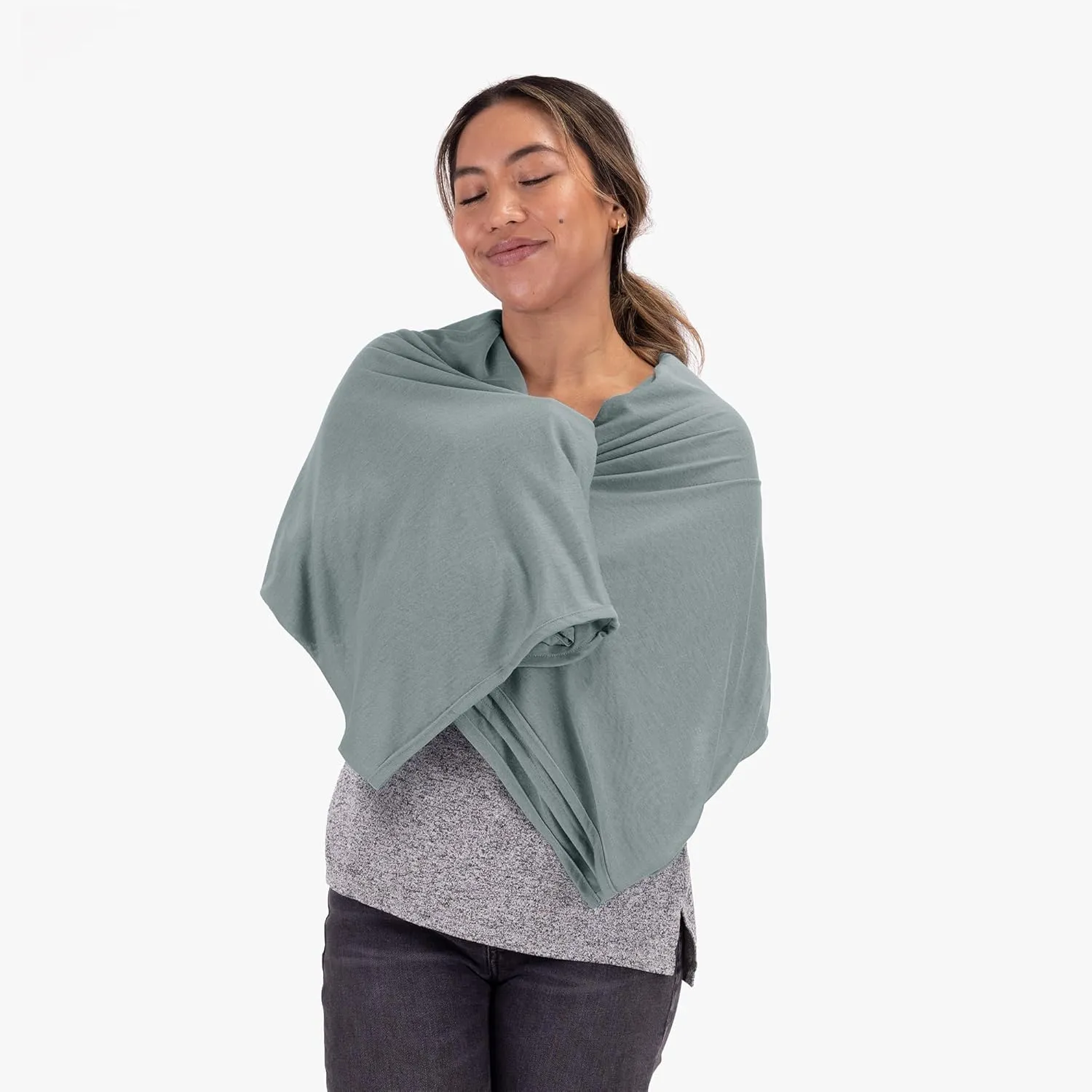 COCOON - Coolmax Travel Blanket | Compact Throw Blanket for Camping and Hiking | Fits in Backpack | Attaches to Luggage | Travel Essential | Fast Drying (Regular 70" x 55")