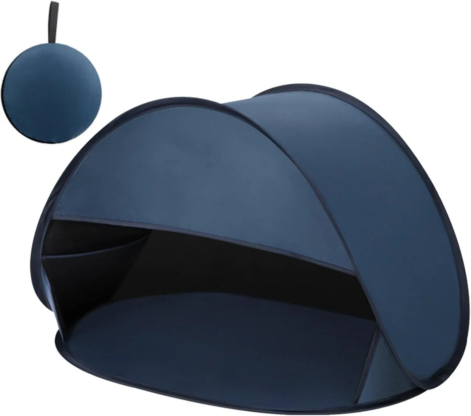 Compact sun shelter, Quick assembly sun shelter | Instant Sun Shade Canopy - Instant Beach Sun Tent, Canopy Face Head Shade Protection Tent, Portable Breathable Small Tent For Outdoor Picnic Beach Cam
