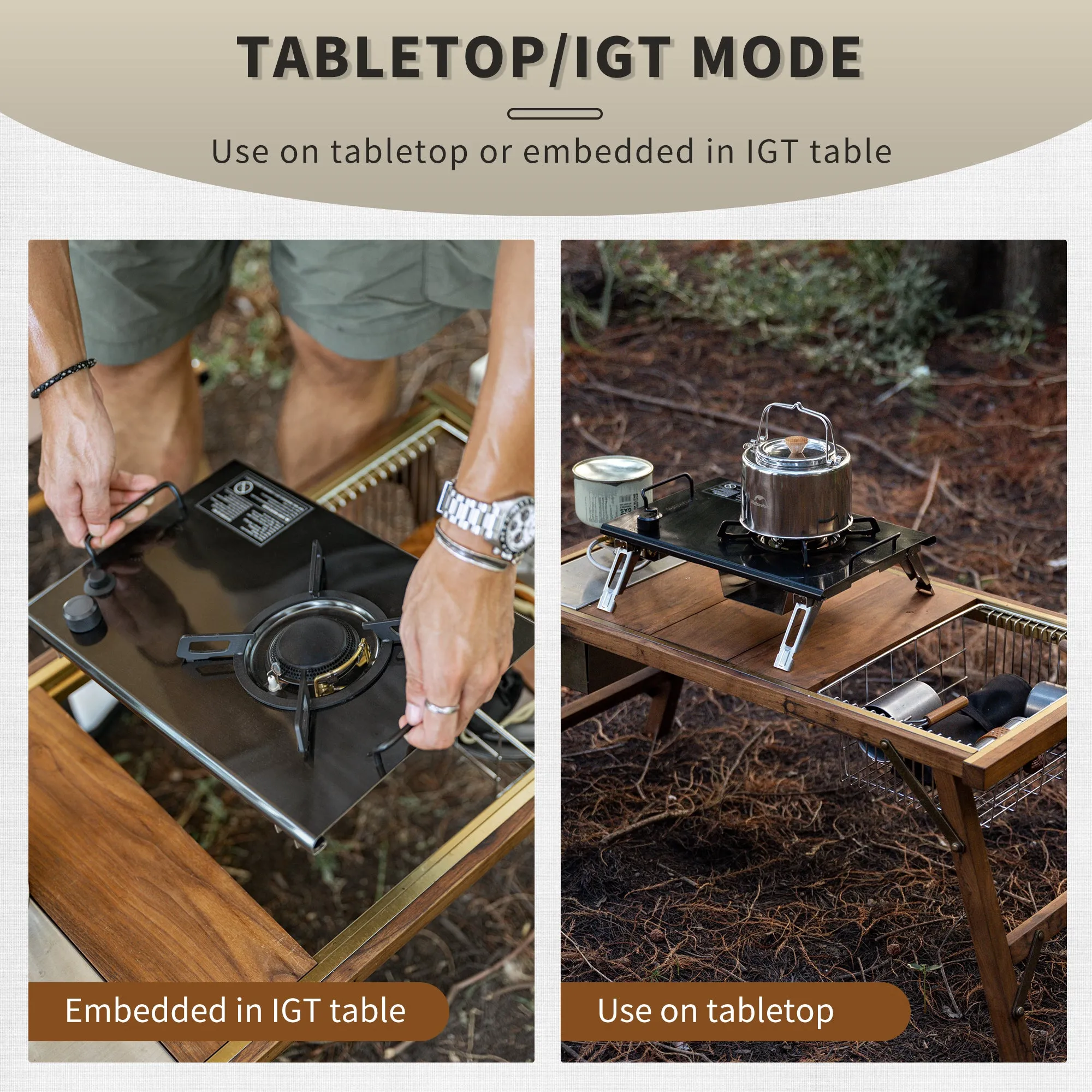 Compatiable) Gas Future-proof (IGT Furnace Single Tabletop Folding Discounted delivery Head G01 Naturehike