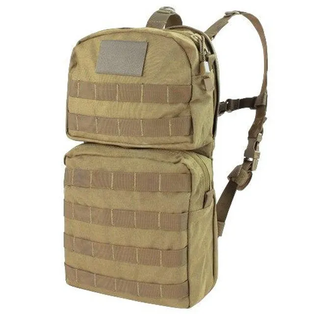 Condor HCB2 MOLLE 2.5 Liter Hydration Carrier, Coyote | Tactical Hydration Pack