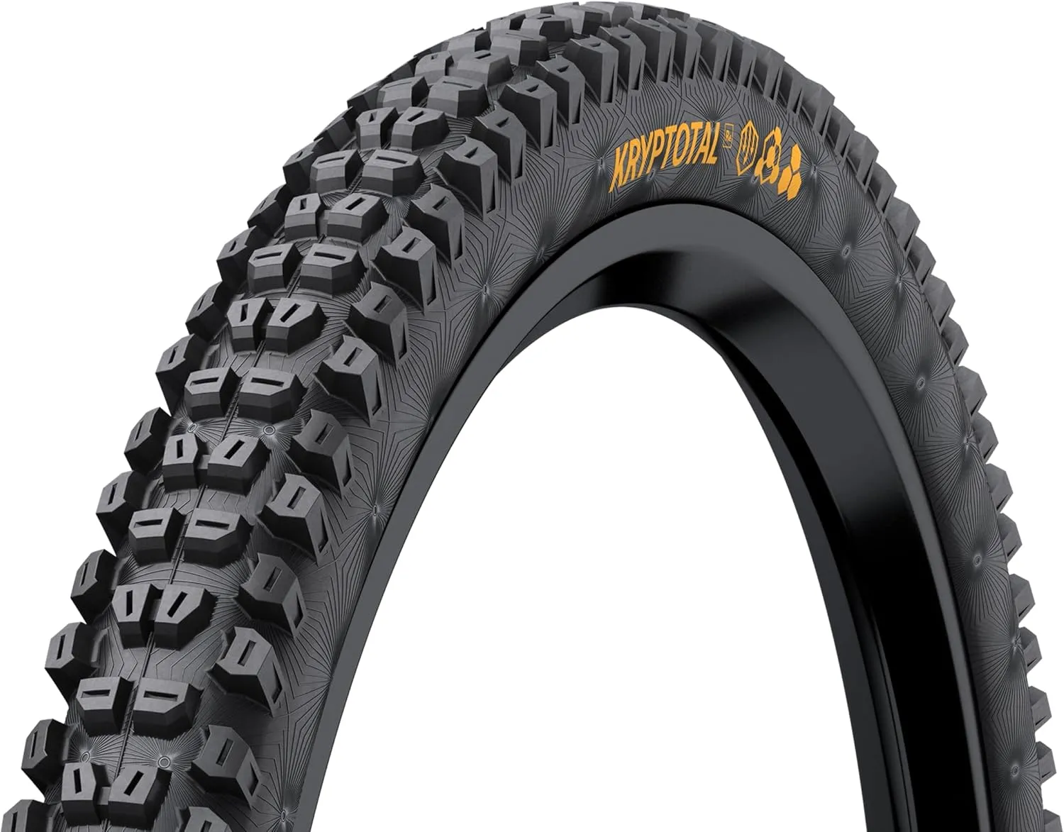 Continental Kryptotal-R Downhill Folding Tyre // 60-584 (27.5 x 2.40 Inches) Supersoft