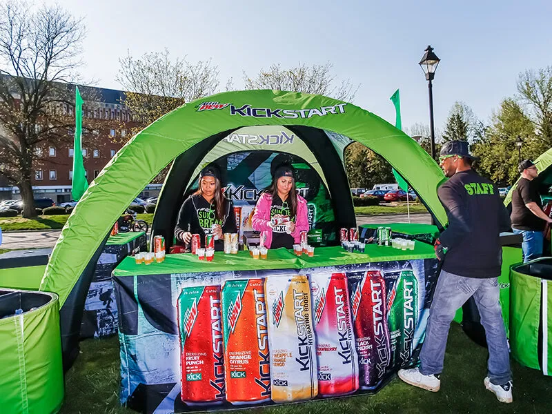 Custom Inflatable Canopy Tent or Air Dome | Fills in 5 Minutes