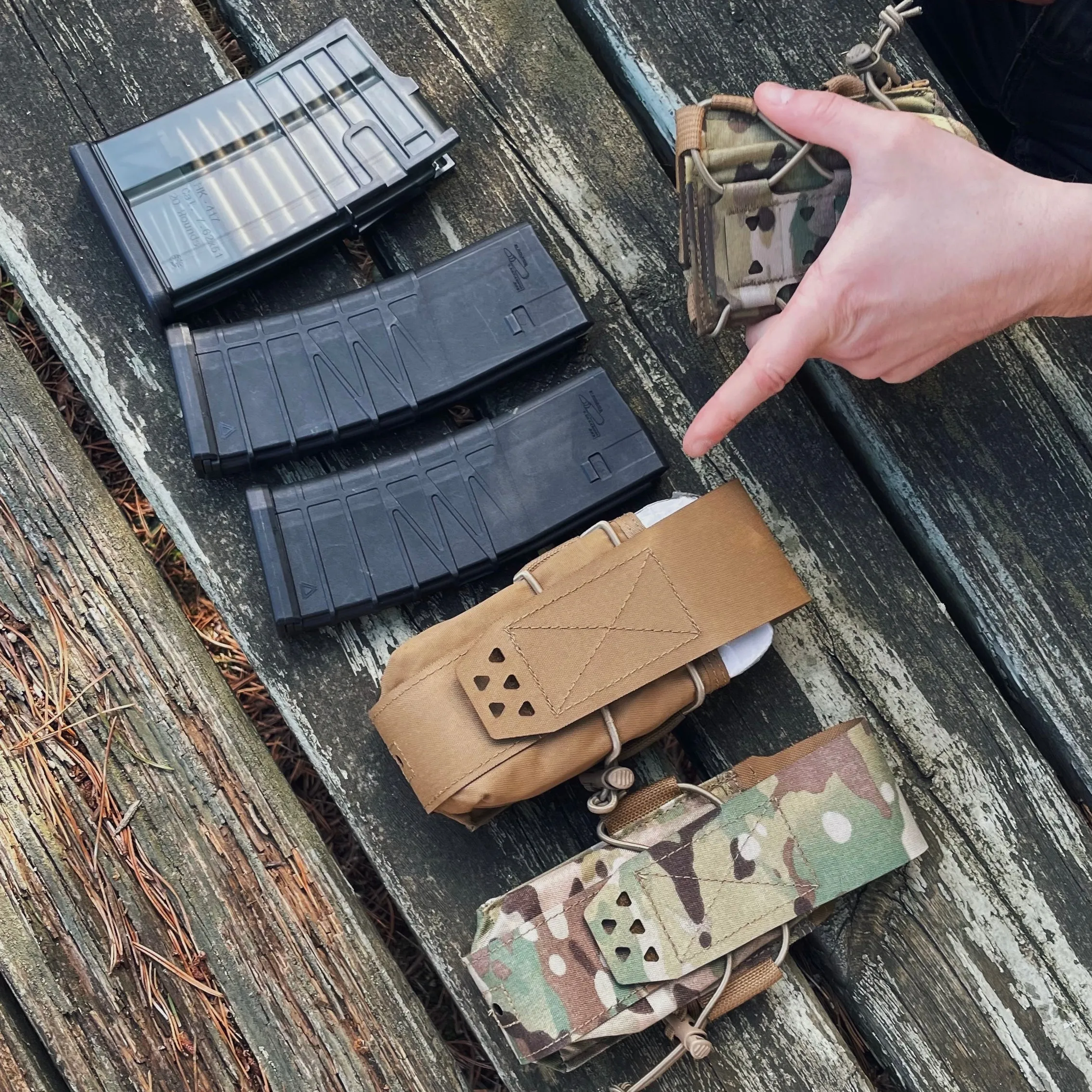 DAGR - Multi Purpose Pouch (double magazine pouch) - MultiCam Original