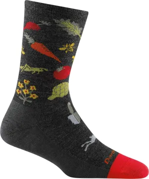 Darn Tough (Style 6054) Everyday Socks for Women, Farmer's Market Crew Lightweight Merino Wool Socks