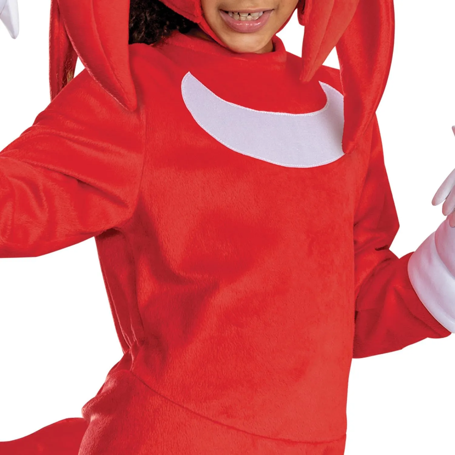 Disguise Child Sonic Knuckles Deluxe Costume for Kids, Official Sonic Movie 3 Costume With Headpiece and Gloves