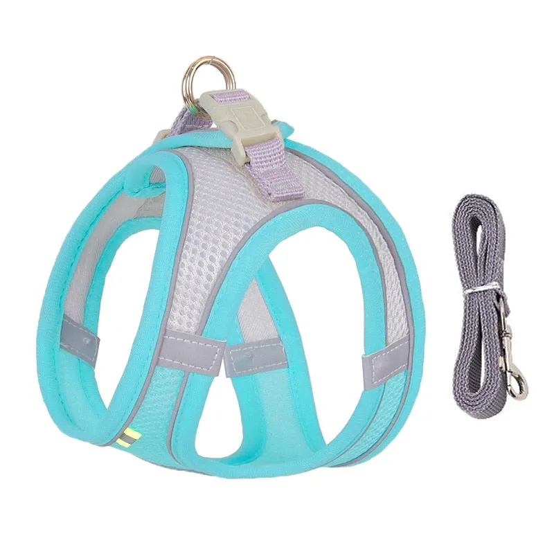 Dog Harness Leash Set for Small Dogs Adjustable Puppy