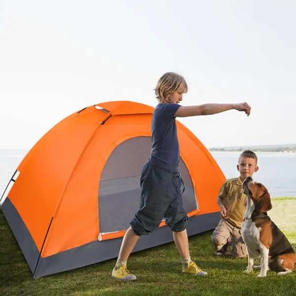 Double Door Camping Dome Tent