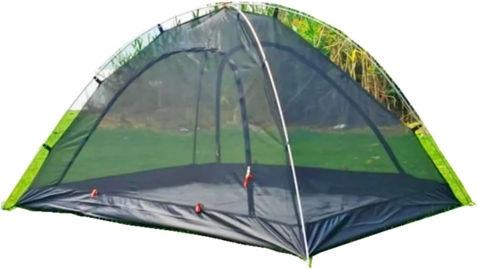 Double Mosquito Net Dome Tent for 2 People with Aluminum Bar 1.15kg 220x140x110cm Inner Tent Dome Anti-Mosquito Inner Tent Self-Supporting Travel and Camping