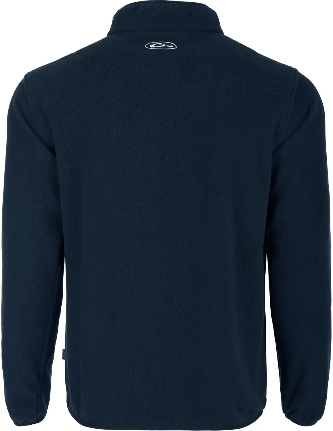 Drake Waterfowl Men's Camp 2.0 Fleece Pullover | Hunting Anti-Pill Moisture Wicking 1/4 Neck Snap Sweater with Chest Pocket