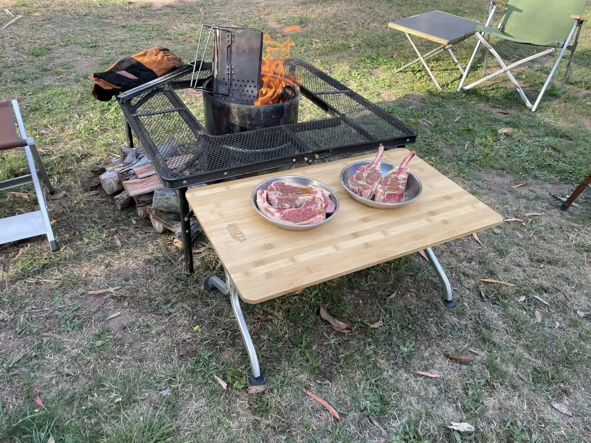 DRIFTA STOCKTON BAMBOO FOLDING TABLE