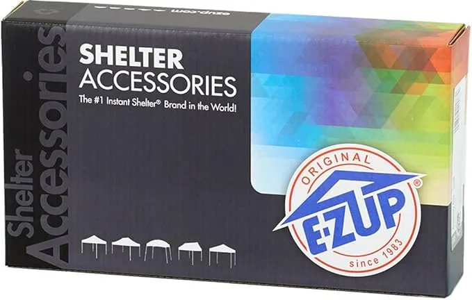 E-Z UP Tent Footprint Tarp, Fits 10' x 10' Straight Canopies