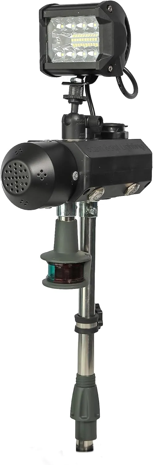 EarlyBird™ full   NAV CUSTOM 3-PIN 60W/6,000 Lumens SmartBird Safety Lighting System, USB Port, Key Fob remote and NEW Bluetooth for iOS/Android app (not included)