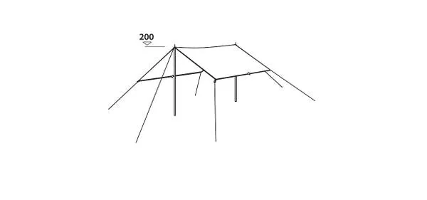 Easy Camp Tarp 4M X 4M