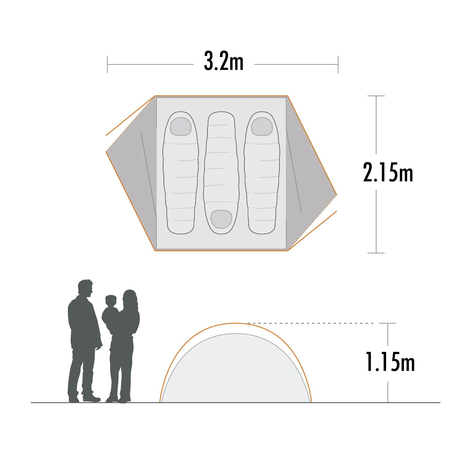 EPE Spartan 3 Hiking Tent