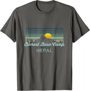 Everest Base Camp Retro Clothes & Gear - Souvenir T-Shirt