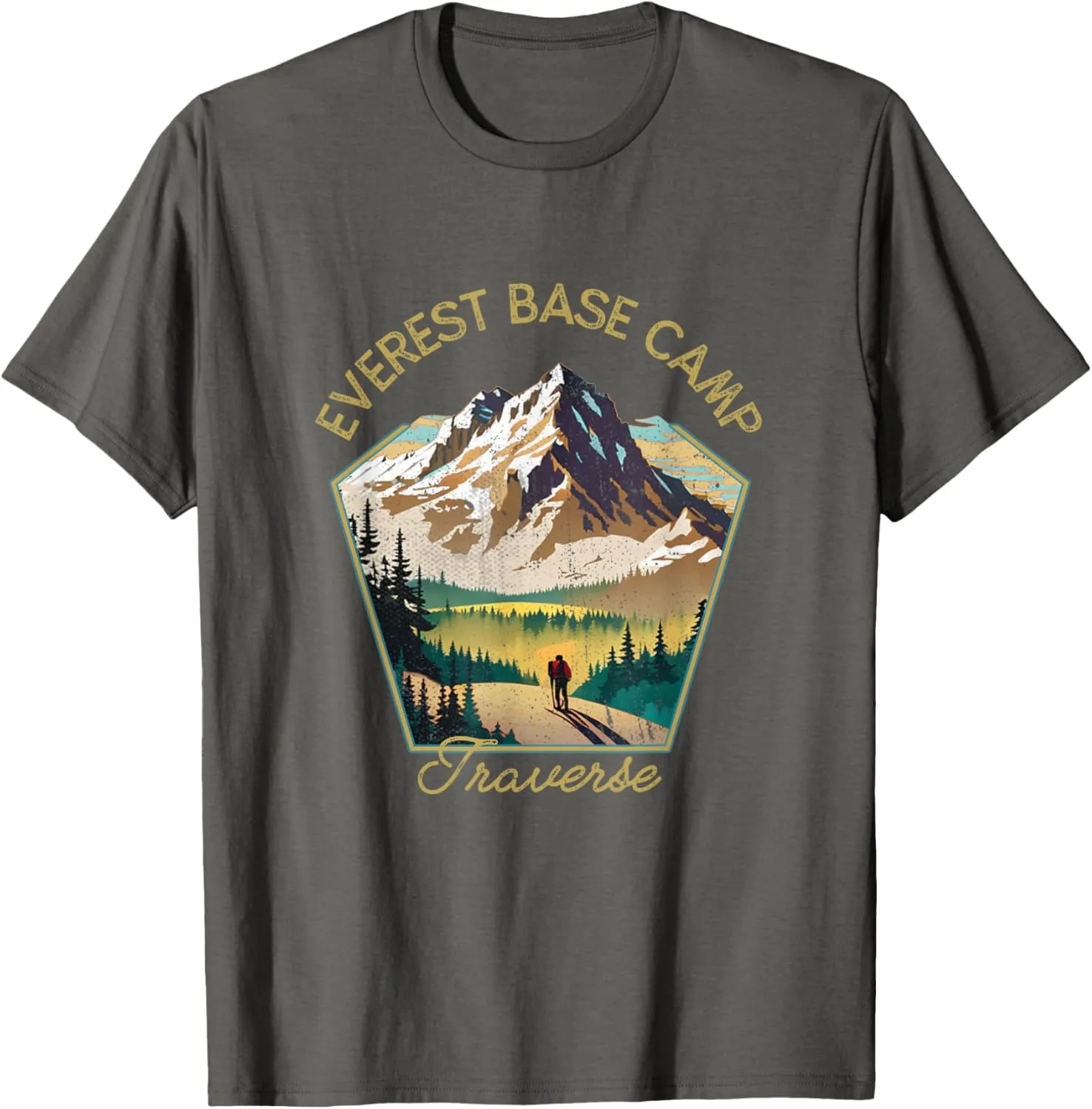 Everest Base Camp Retro Clothing Everest Base Camp Souvenir T-Shirt