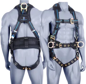 Fall Protection 5pt Full-Body Safety Harness