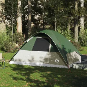 Family Tent Dome 6-Person Green Waterproof4,2KG