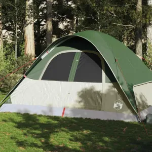 Family Tent Dome 6-Person Green Waterproof7,05KG
