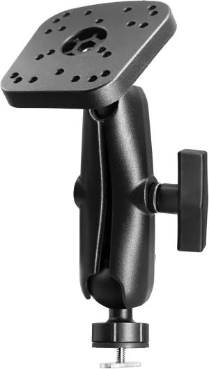 Fish Finder Mount, Track Ball with T-Bolt Attachment, Marine Electronic/Depth Finder Mount with 1.5" / C Size Ball for Boat, Compatible with Garmin, Lowrance and More