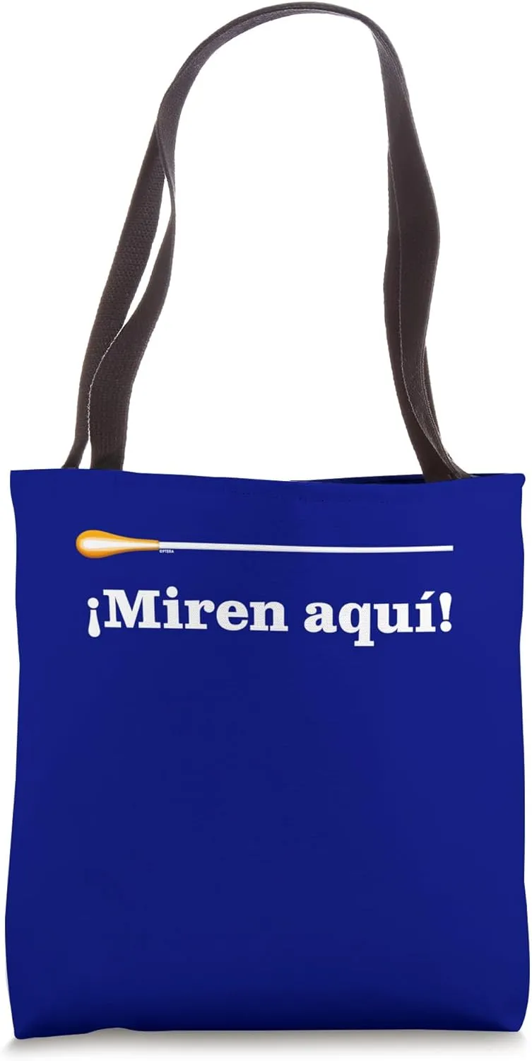 Funny Music Conductor Humor For Spanish Musical Director Tote Bag
