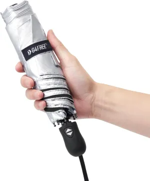 G4Free Travel Umbrella Ultralight UPF 50  UV Protection Compact Umbrella Super Slim Small Mini Automatic Open and Close