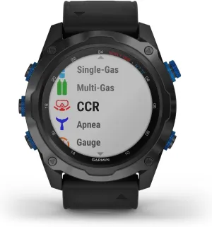 Garmin Descent Mk2i, Watch-style Dive Computer with Air Integration, Multisport Training/Smart Features, Titanium with Black Band