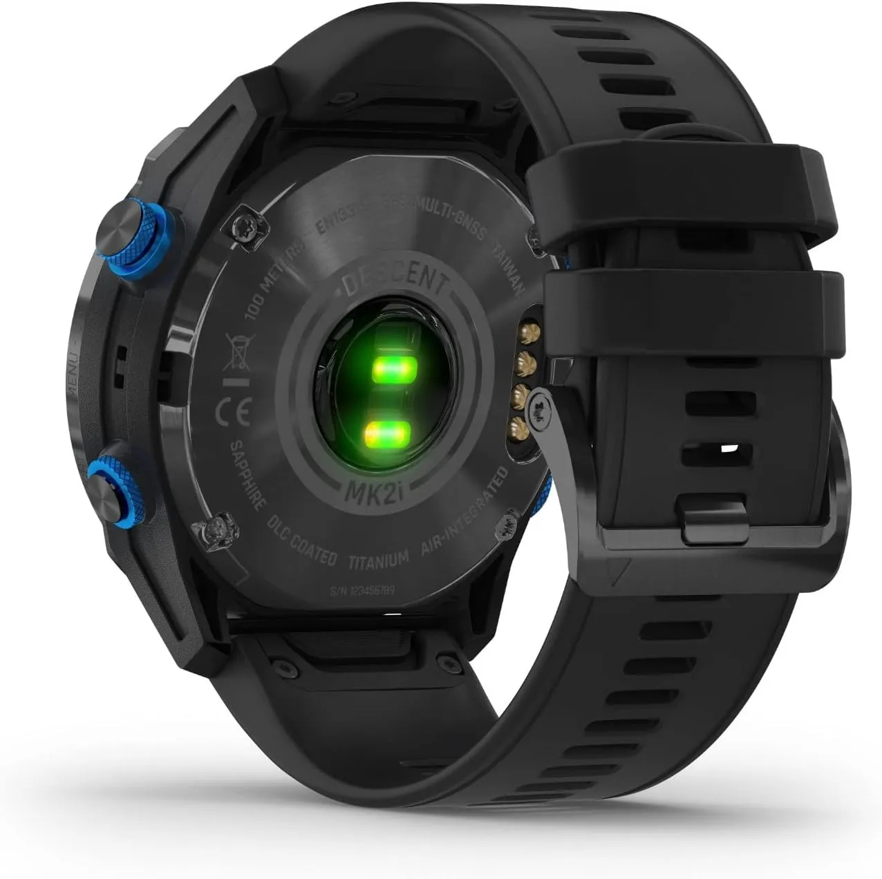 Garmin Descent Mk2i, Watch-style Dive Computer with Air Integration, Multisport Training/Smart Features, Titanium with Black Band