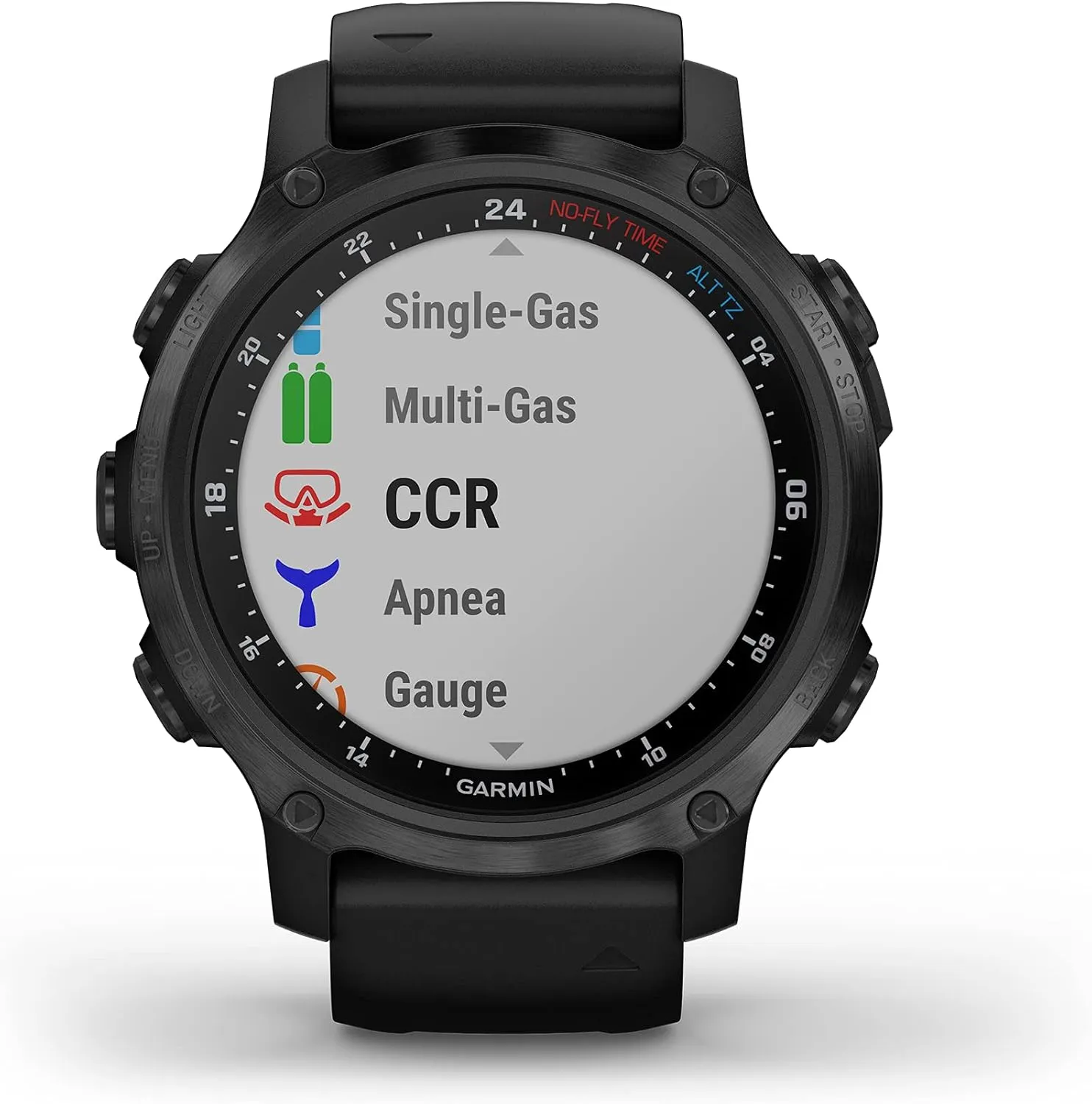 Garmin Descent Mk2S, Smaller-Sized Watch-Style Dive Computer, Multisport Training/Smart Features, Gray with Black Silicone Band, (010-02403-03)