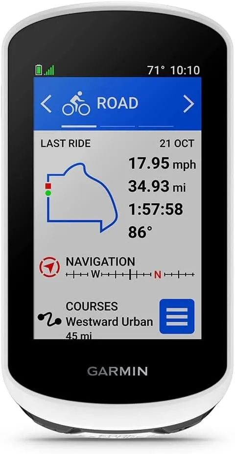 Garmin Edge Explore 2 (Power Mount) Bicycle Computer - Touchscreen & Easy to Use Cycling GPS, Maps, & Traffic Updates - Bundle with PlayBetter Silicone Case (Black) & Tempered Glass Screen Protectors