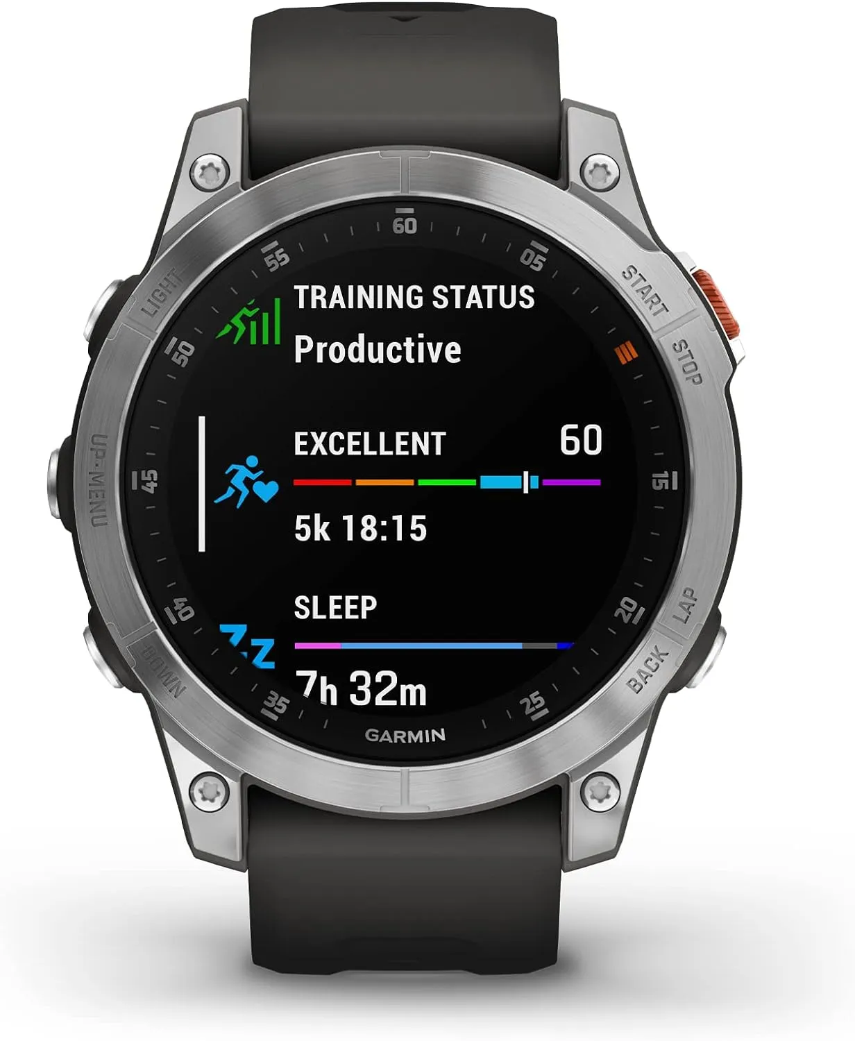 Garmin epix Gen 2, Premium active smartwatch, touchscreen AMOLED display, Adventure Watch with Advanced Features, Slate Steel