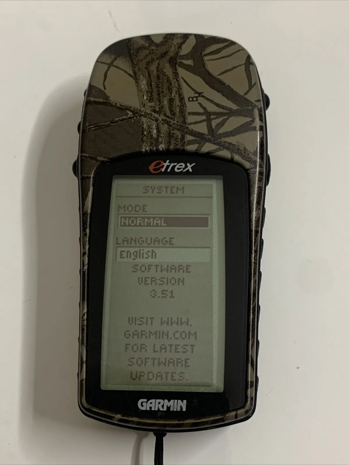 Garmin eTrex Camo Outdoor Handheld GPS Waterproof