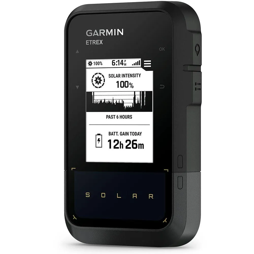 Garmin eTrex Solar Powered GPS Handheld Navigator   2 Year Warranty & Bracelet