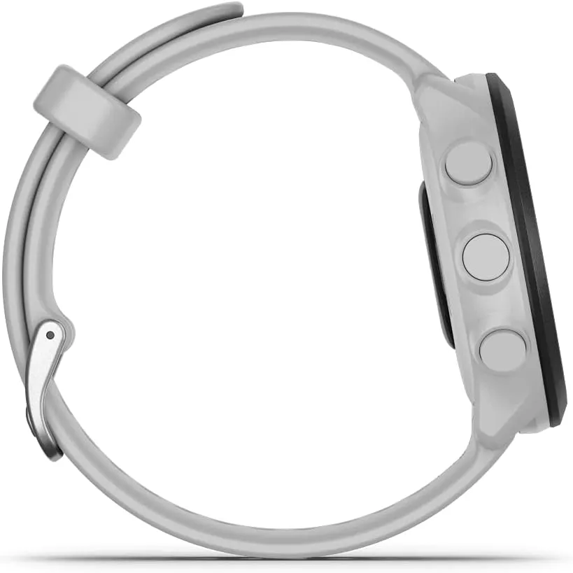 Garmin Forerunner 55, GPS Running Watch with Daily Suggested Workouts, Up to 2 weeks of Battery Life, White
