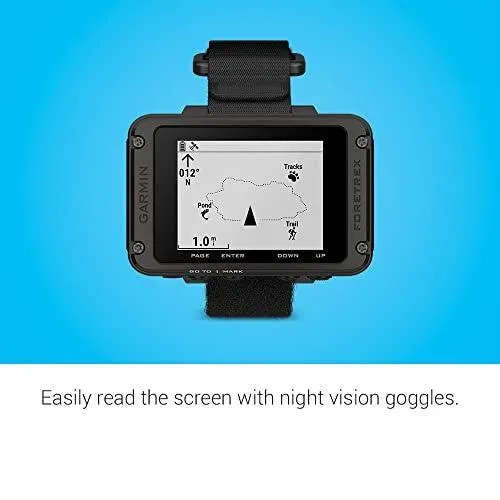 Garmin Foretrex 801 Wrist Mounted GPS Navigator with Strap 010-02759-00