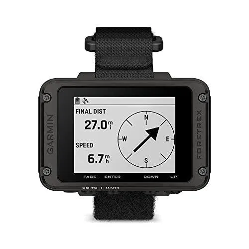Garmin Foretrex 801 Wrist Mounted GPS Navigator with Strap 010-02759-00