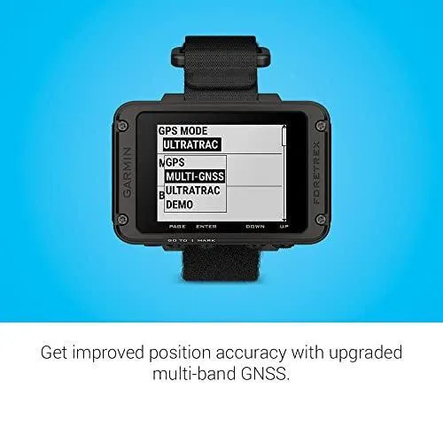 Garmin Foretrex 801 Wrist Mounted GPS Navigator with Strap 010-02759-00