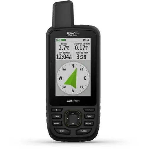 Garmin GPSMAP® 66sr Multi-Band/GNSS Handheld with Sensors and TOPO Maps GPS