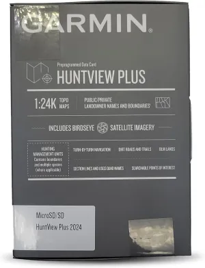 Garmin Huntview Plus Maps 2024/2025- Utah