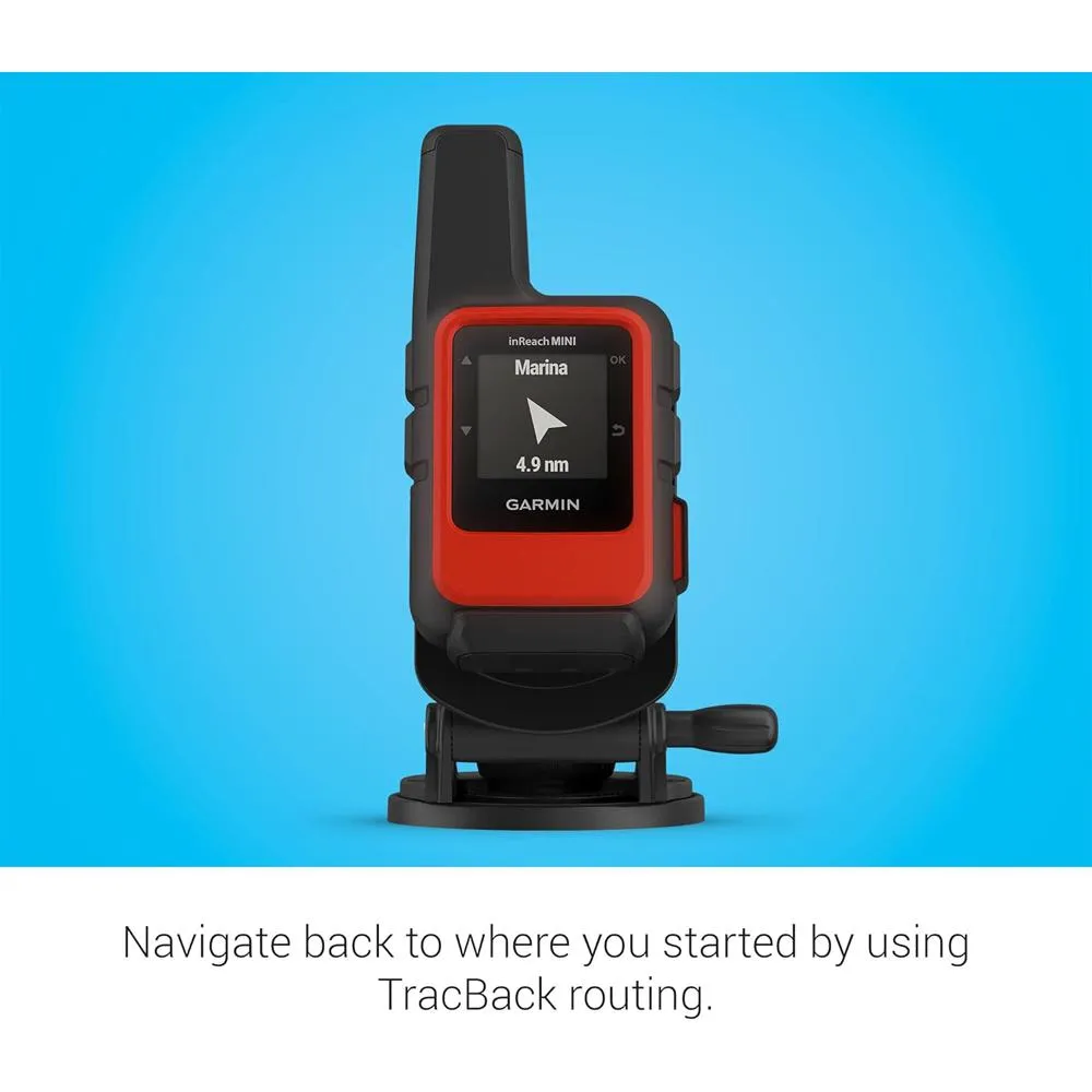 Garmin inReach Mini 2 Compact Satellite Communicator Marine Bundle w/ Accessories Kit