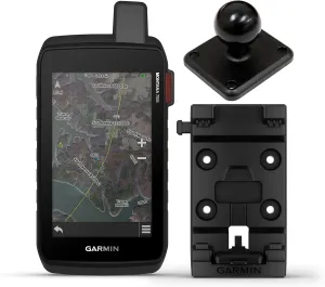 Garmin Montana 700i Rugged GPS Touchscreen Navigator (010-02347-10) with AMPS Rugged Mount and Ball Bundle