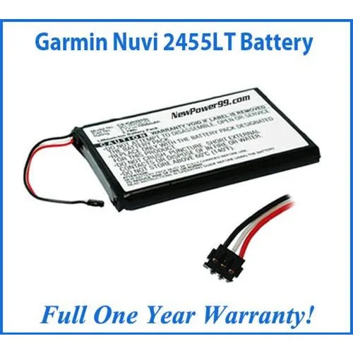 Garmin Nuvi 2455LT Battery Replacement Kit with Tools, Video Instructions, Extended Life Battery and Full One Year Warranty
