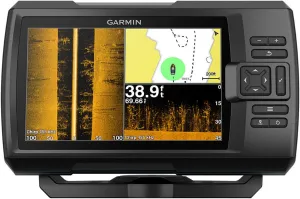 Garmin STRIKER Plus 7sv with CV52HW-TM Transducer and Protective Cover, 7 inches 010-01874-00