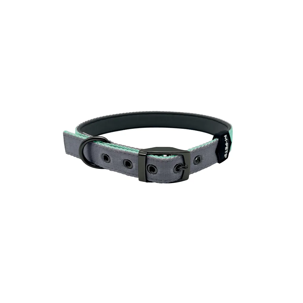 GENTLE DOG Padded Collar Green