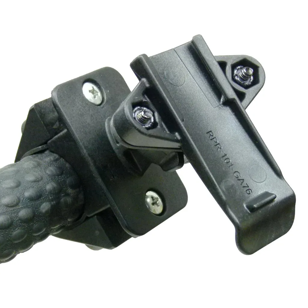 Golf Trolley Handlebar Mount & Dedicated Cradle for Garmin Approach G3 - G5 (sku 50080)