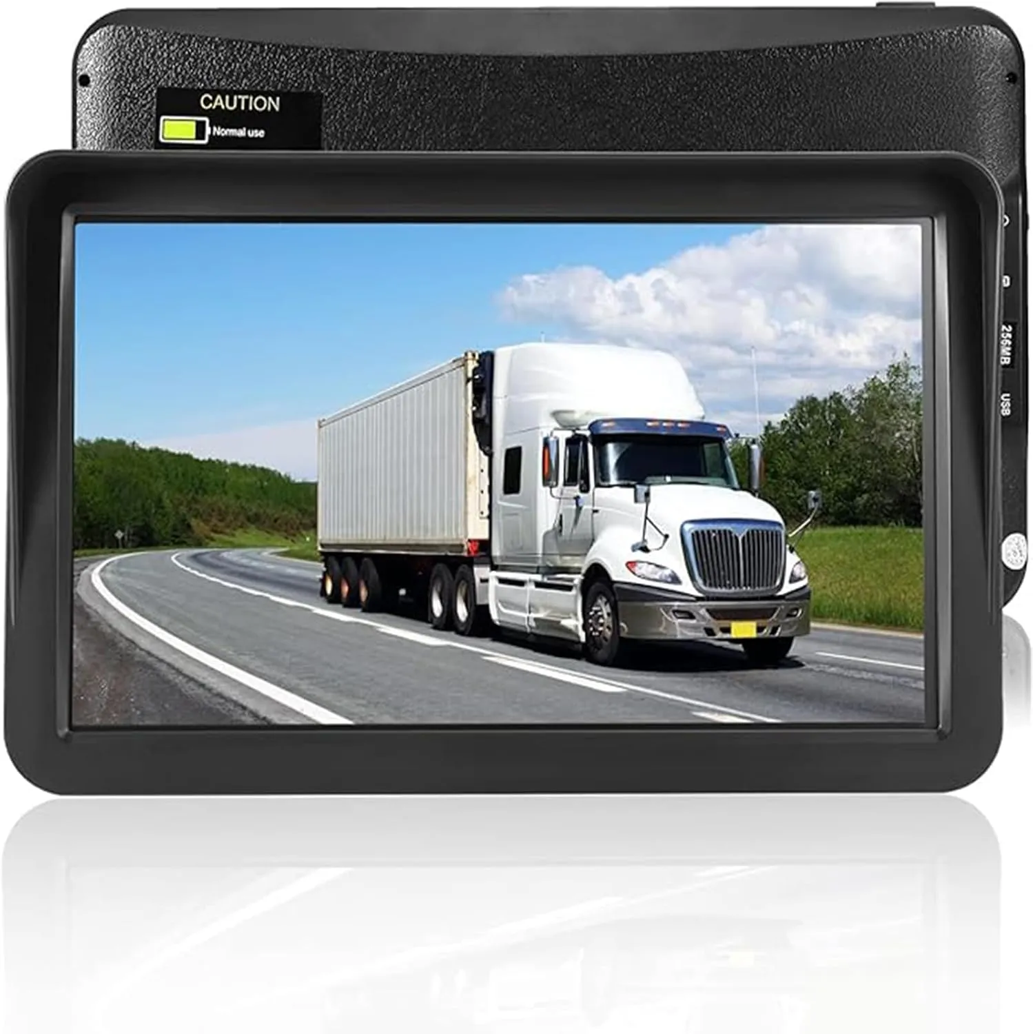 GPS Navigator for Car, Latest 2025 Map 9-inch HD Display 16GB 256MB Satellite Navigation with Sun Visor,Smart Real Voice GPS Guidance，Provides Lifetime Live Map Updates