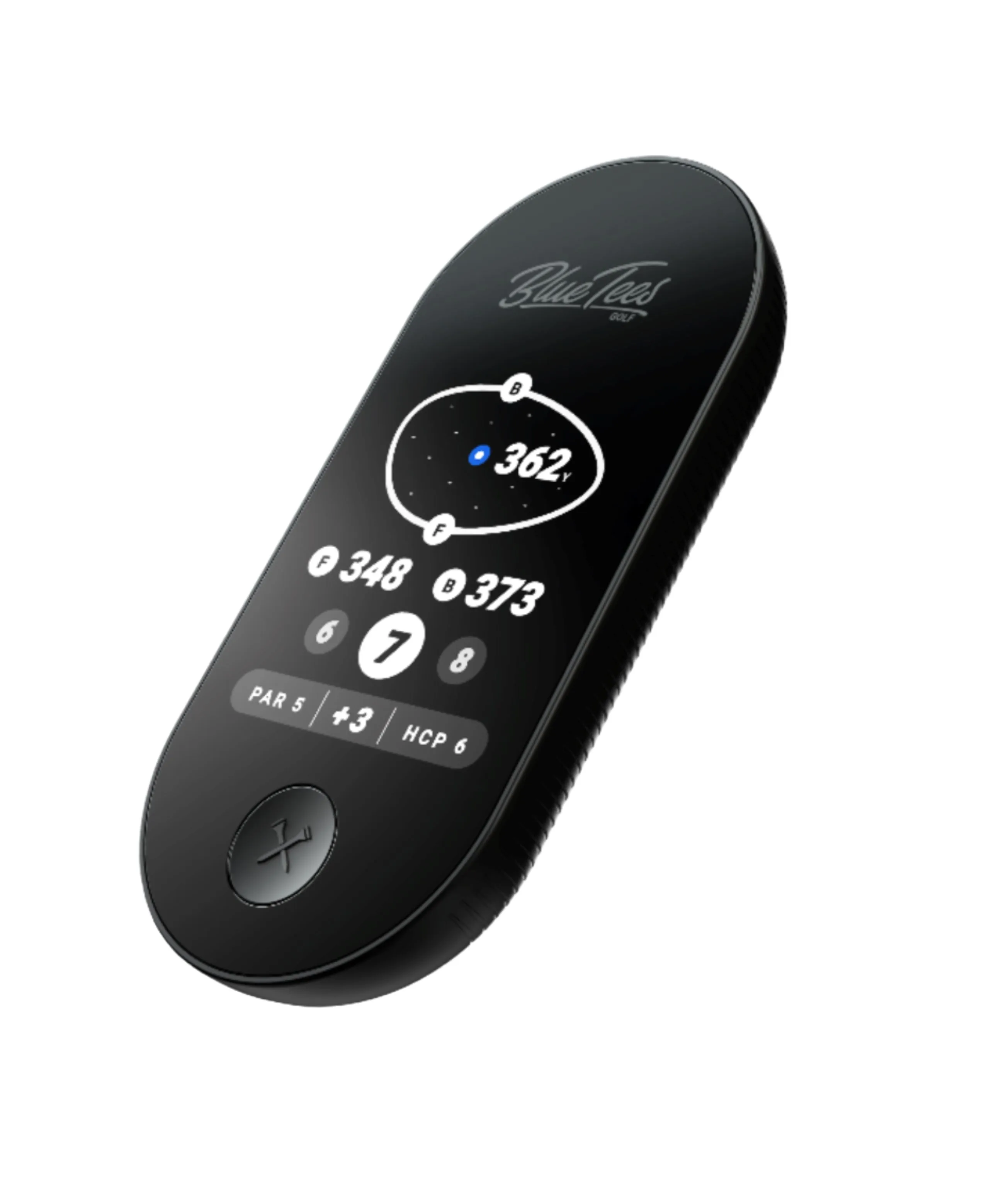 GPS portátil con timbre Blue Tees
